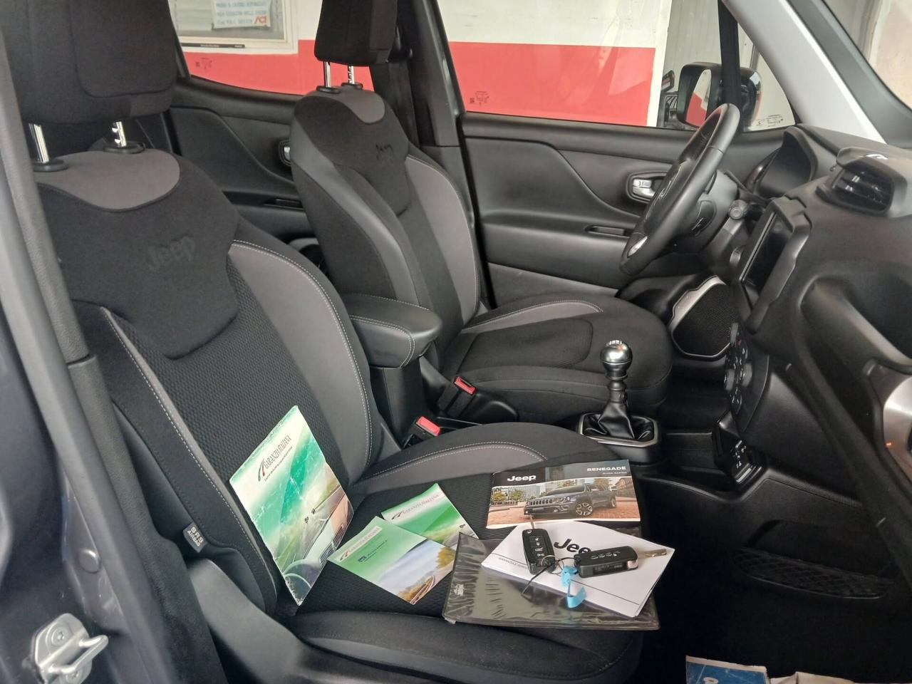 Jeep Renegade 1.6 Mjt 130 CV Limited km 54400 radar monitor GARANZIA PREZZO REALE