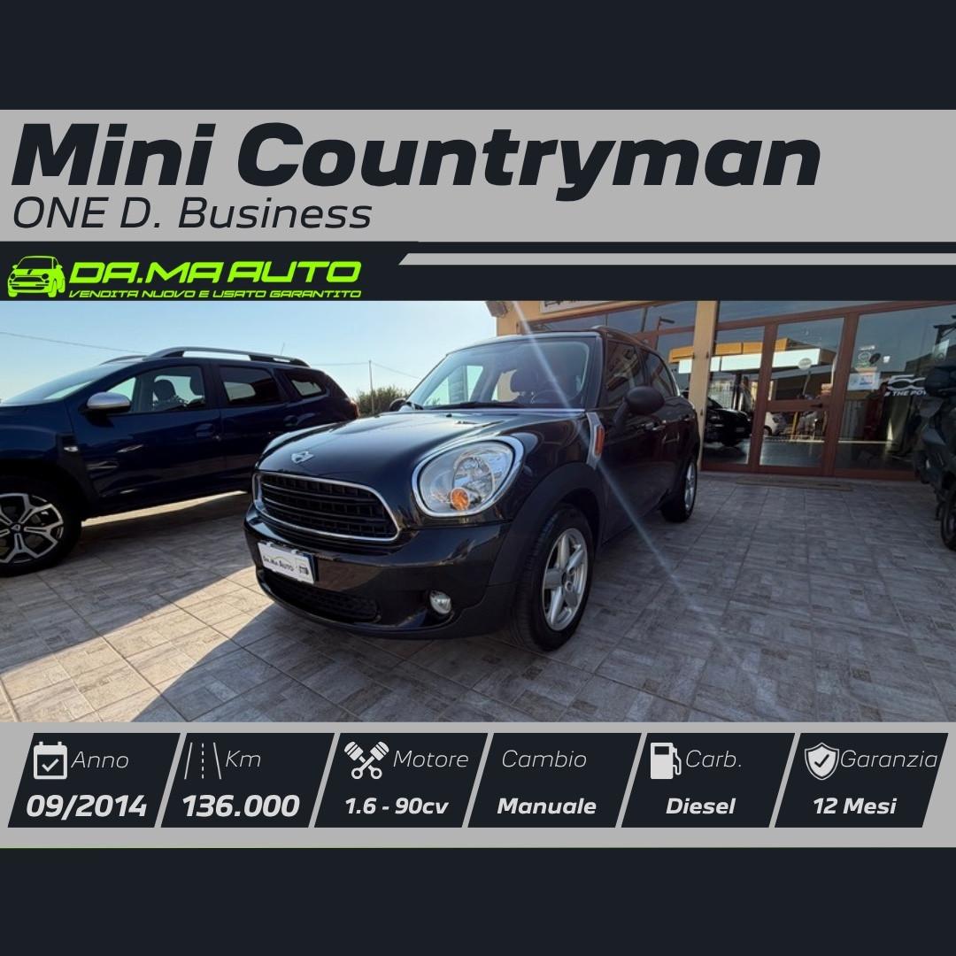 Mini One D Countryman 1.6 Business km 136.000