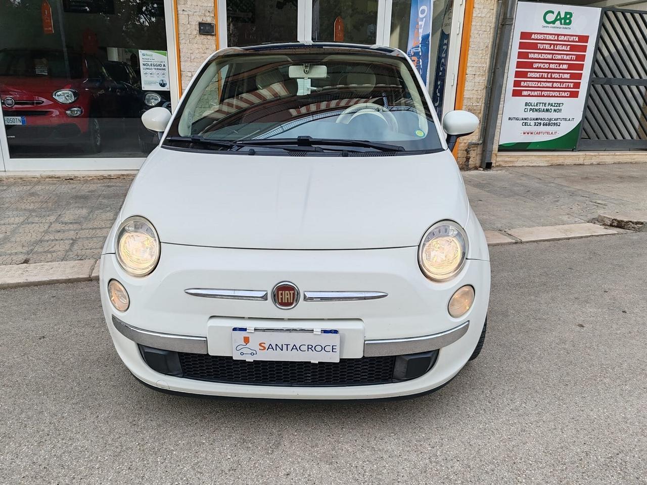 FIAT 500 1.3 MJET 75 CV SPORT +TETTO+POLTRONE FRAU