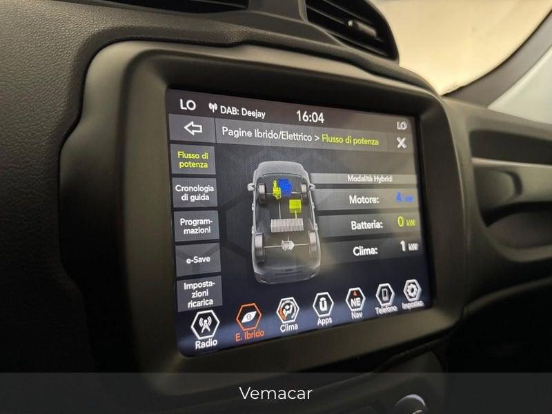 Jeep Renegade 4xe 1.3 T4 PHEV 190cv B. Plus 4xe SOLO 34M. KM-NAVI 8.4-FULL OPT
