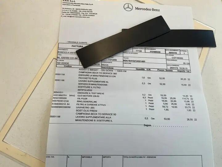 Mercedes-benz ML 320 4 Matic