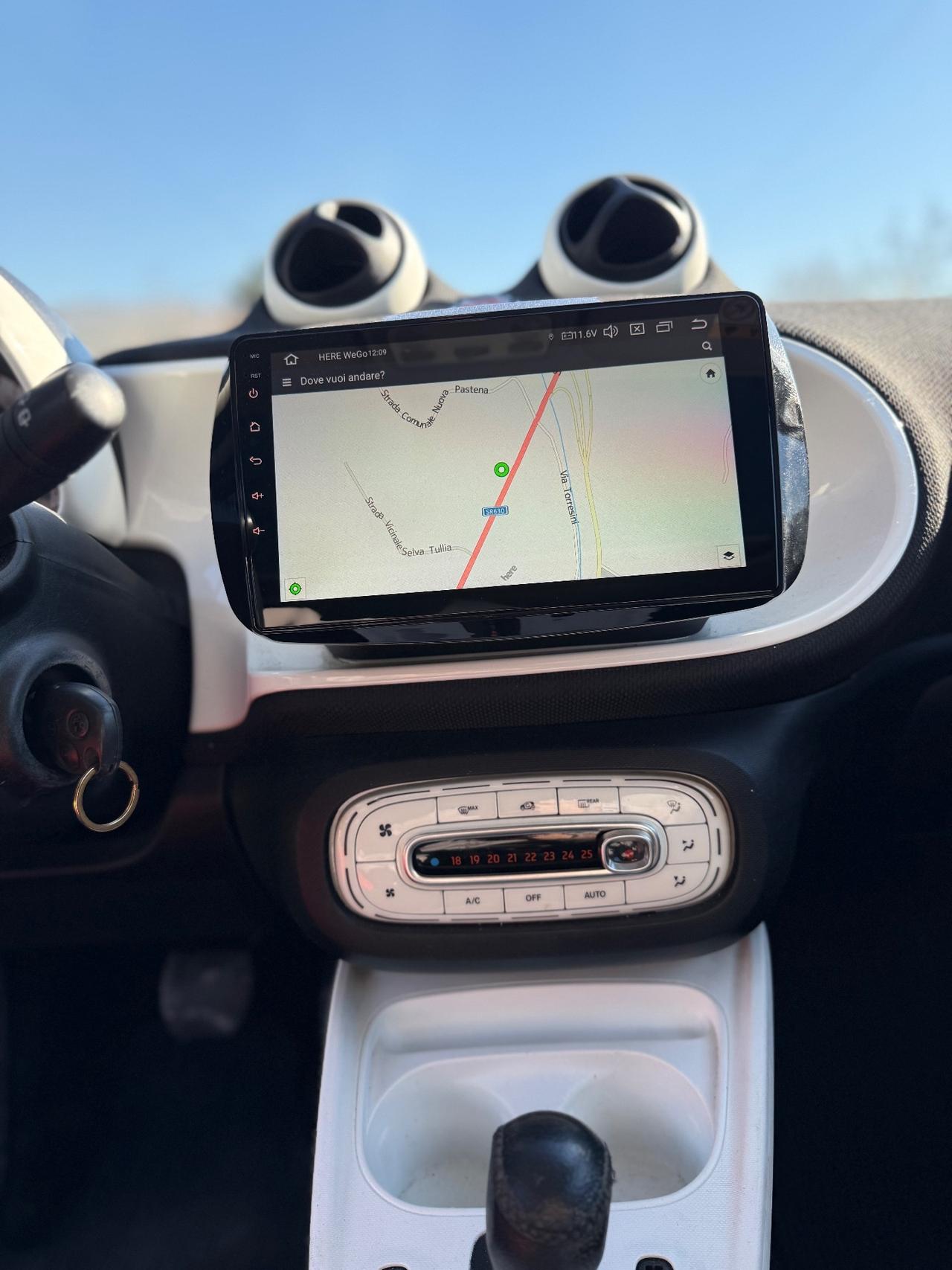 Smart ForFour 70cv 1.0 Passion AUTOMATICA DOPPIO TETTO PANORAMICO