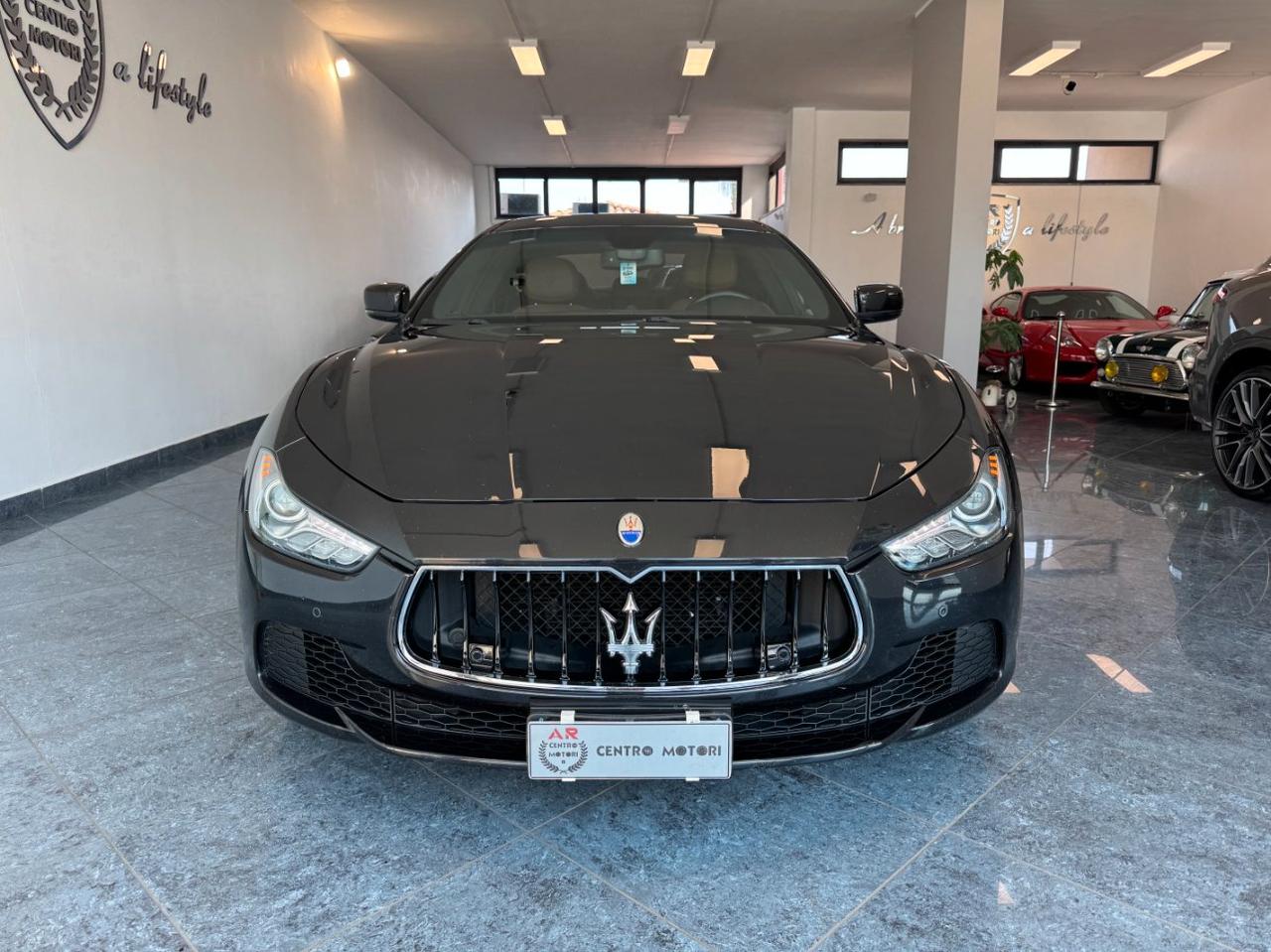 Maserati Ghibli 3.0 V6 ds 250cv Cerchi 20 Pelle Tabacco
