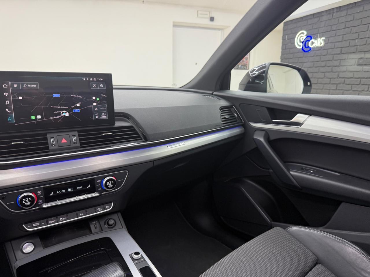Audi Q5 40 TDI 204 CV S line plus UNICOPRO ITA FULL