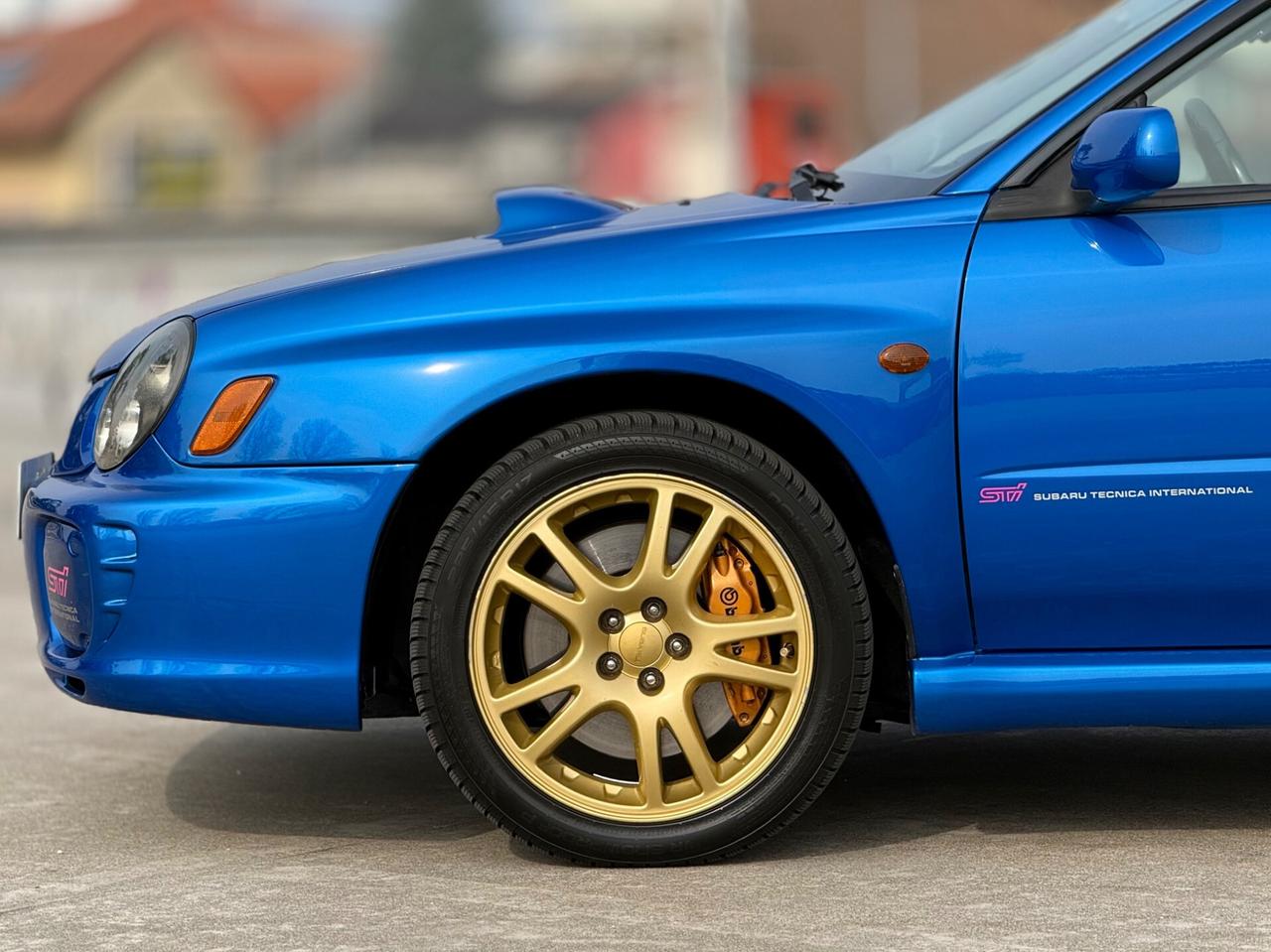 Subaru Impreza WRX STI 2002 2.0 TURBO 4x4 265cv BLUE MIKA