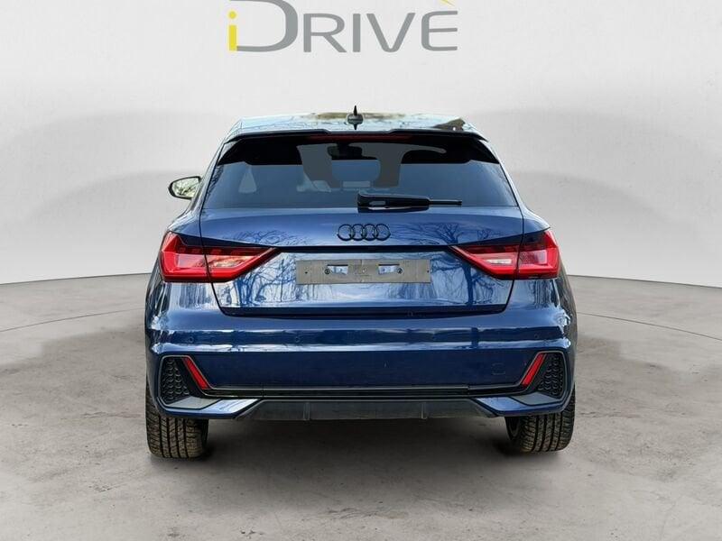 Audi A1 Sportback 30 TFSI S tronic Identity Black " blu navarra" +GPL