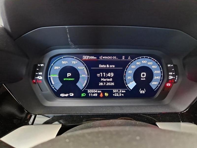 AUDI A3 SPORTBACK 40 TFSI E S TRONIC BUSINESS S.BACK 5 PORTE BERLINA