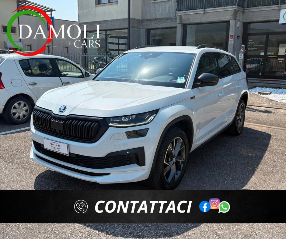 Skoda Kodiaq 2.0 TDi 150CV SPORTLINE DSG 7 POSTI - UNICO PROPRIETARIO