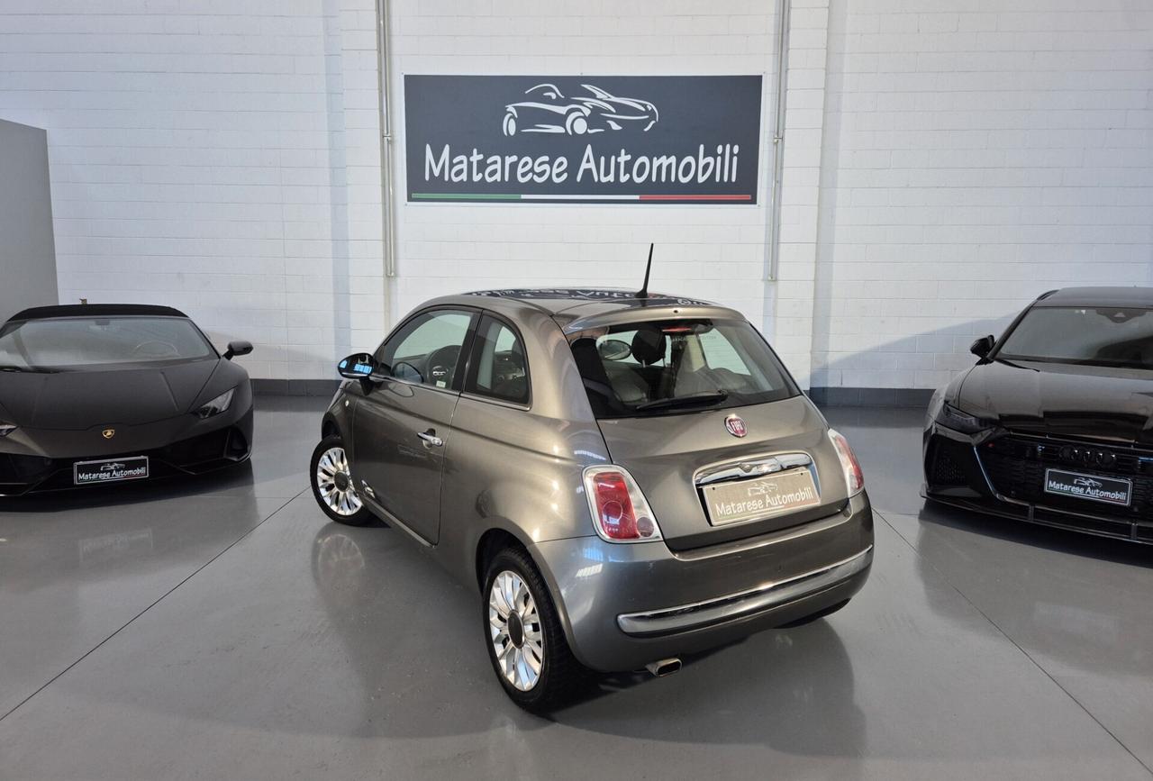 Fiat 500 1.2cc 69cv Tetto panoramico sensori di parcheggio
