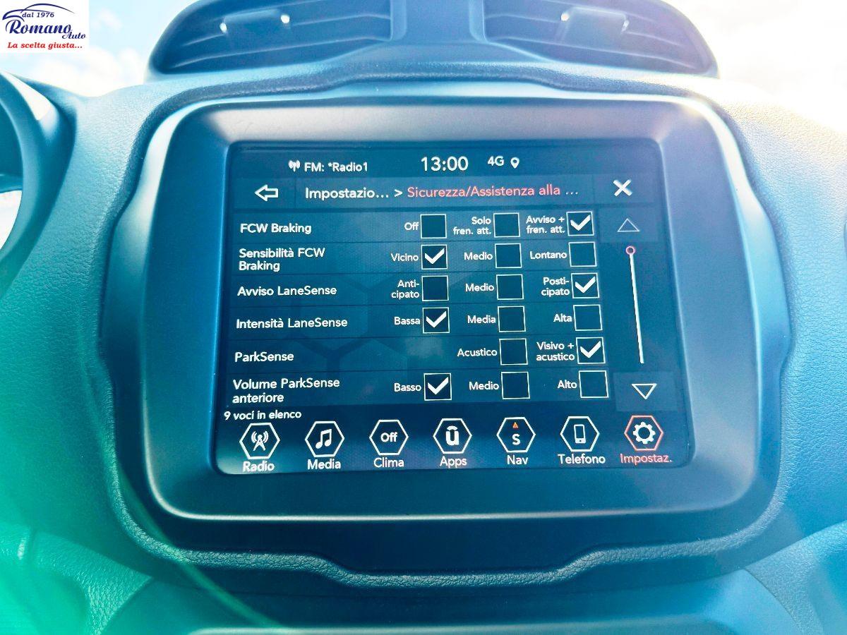 JEEP - Renegade - 1.6 Mjt 130CV Limited#FARI FULL LED!BLACK LINE!