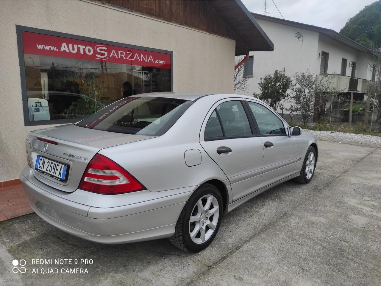 MERCEDES-BENZ C 180 Kompressor TPS Classic 15GG SODDISFATTI O RIMBORSATI