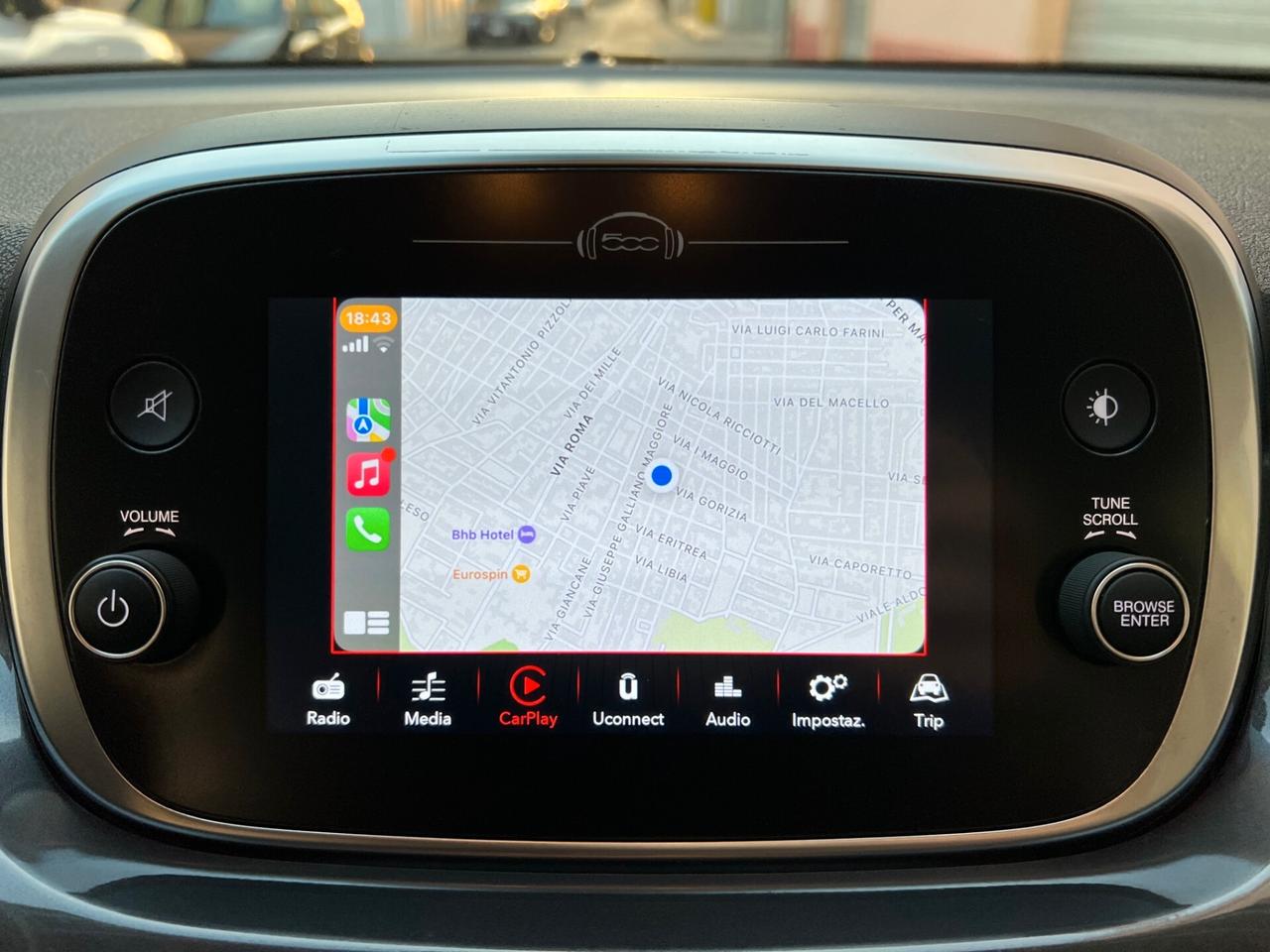 FIAT 500 X 1.0 T3 CROSS 120CV PELLE NAVI OK NEOPAENTATO ANNO 2019