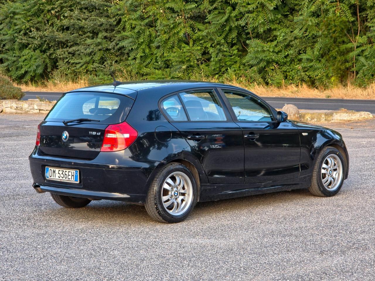 Bmw 118 118d cat 5 porte Futura DPF 2007-E4 Automatico NEO