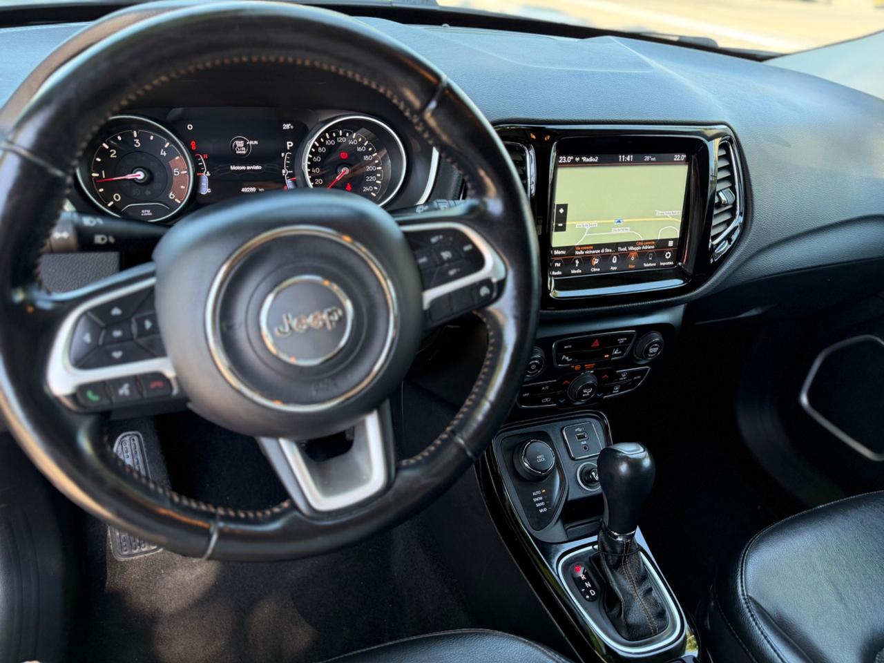 Jeep Compass 2.0 Multijet 4x4 automatica con gancio