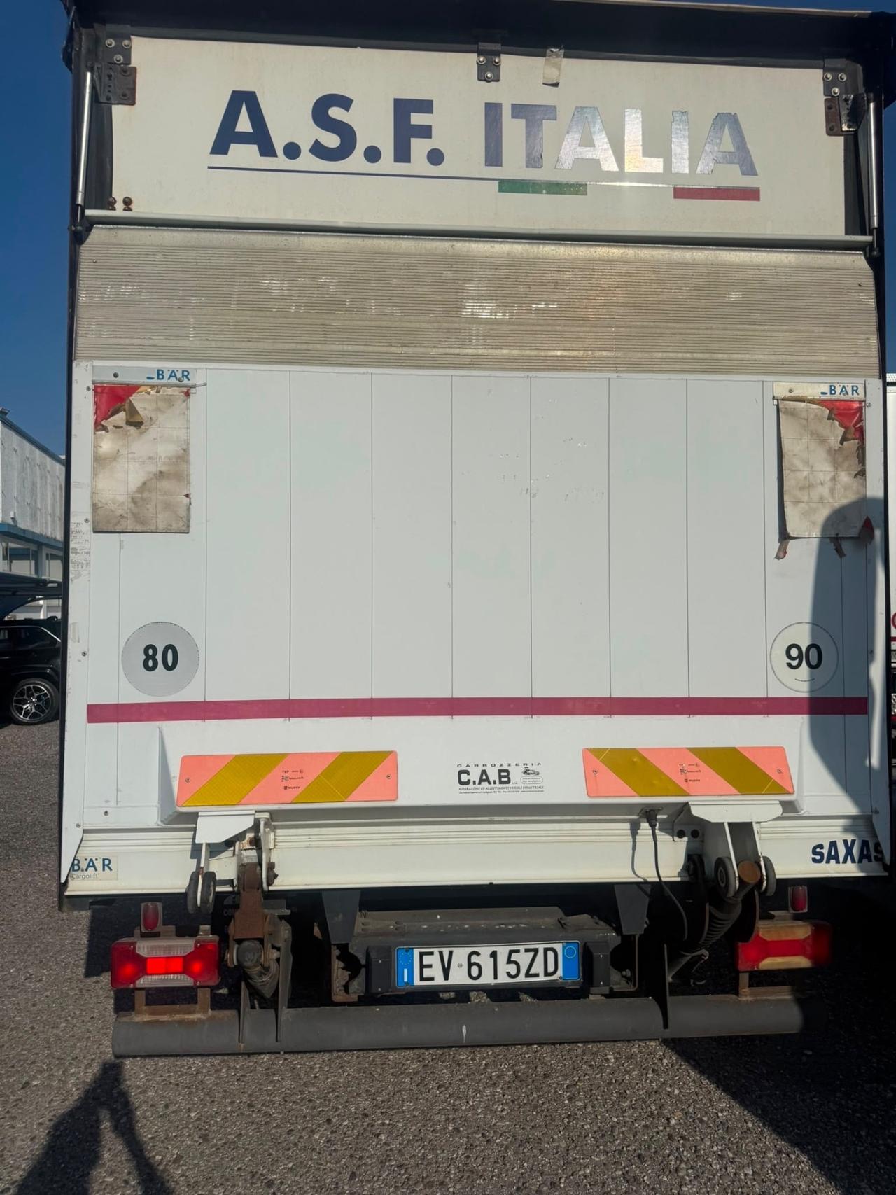Iveco Dailly 65 con telone e pedana idraulica