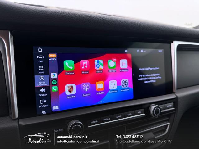 PORSCHE Macan 2.0 Matrix-Pelle-ACC-Telecamera-CarPlay-Cerchi 21'