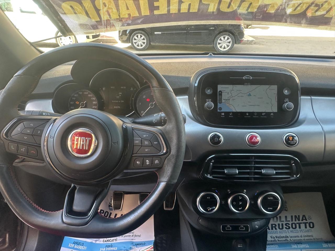 Fiat 500X 1.6 MTJ 120 CV Sport 3/2020 KM 64095 CERT 1PROP