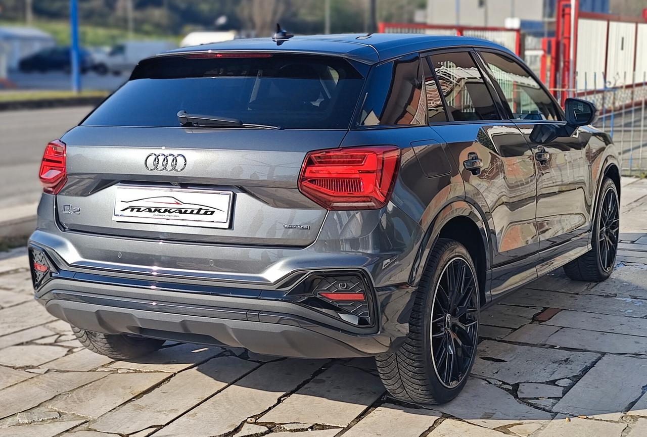 AUDI Q2 35 2.0 tdi 150 CV IDENTITY BLACK QUATTRO S-TRONIC S-LINE