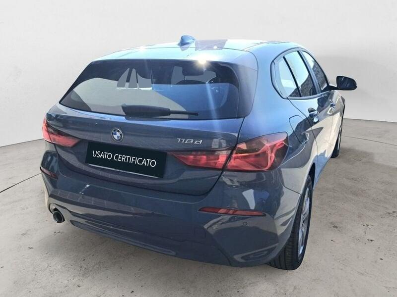 BMW Serie 1 116d 116 CV Automatica 5 Porte Business Advantage