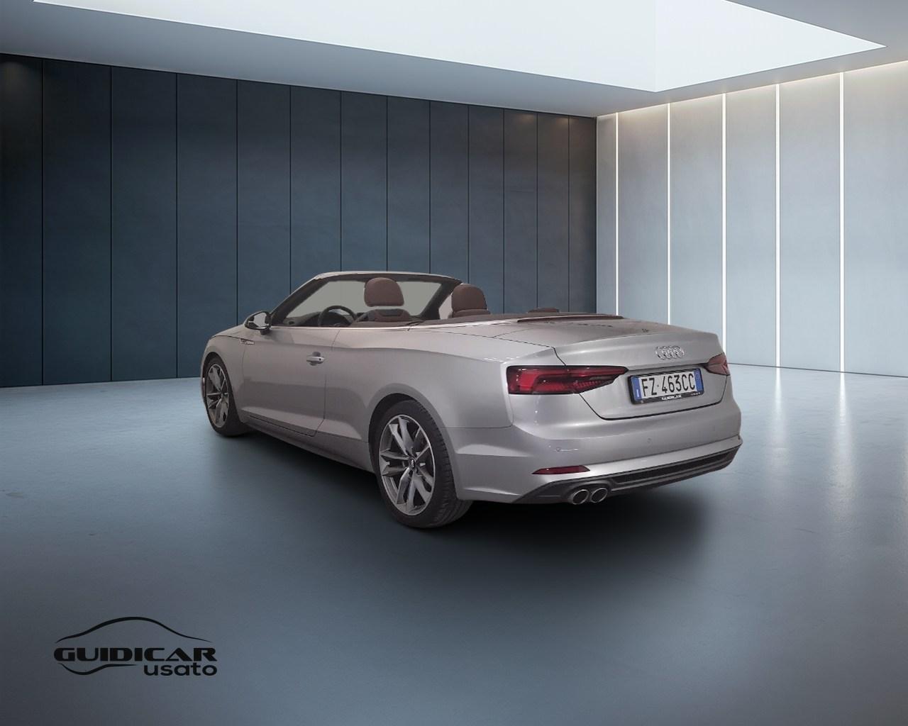 AUDI A5 II 2017 Cabriolet - A5 Cabrio 40 2.0 tdi Business Sport 190cv s-tronic