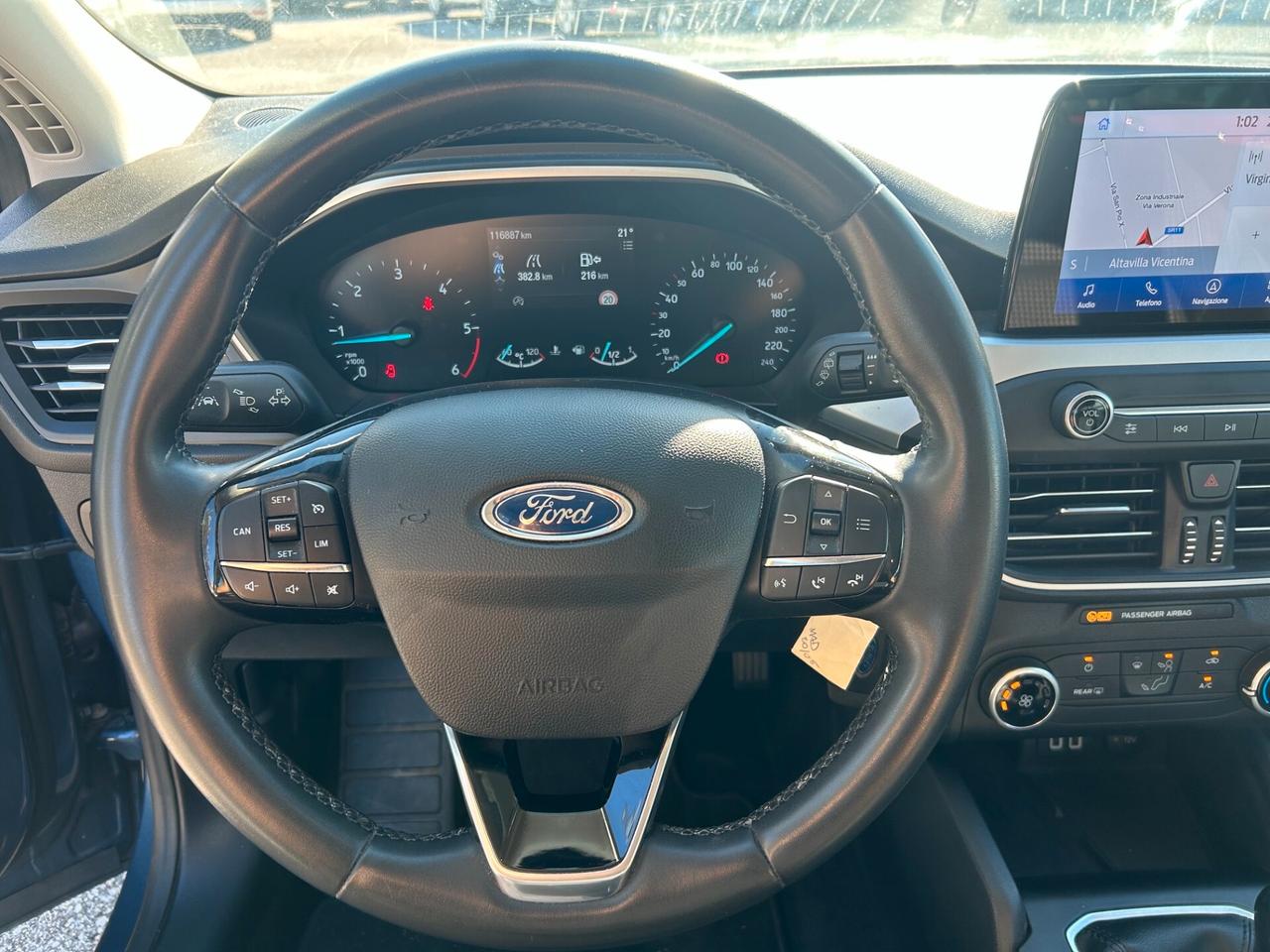 Ford Focus 1.5 EcoBlue 120 CV SW Business OK NEOPATENATI