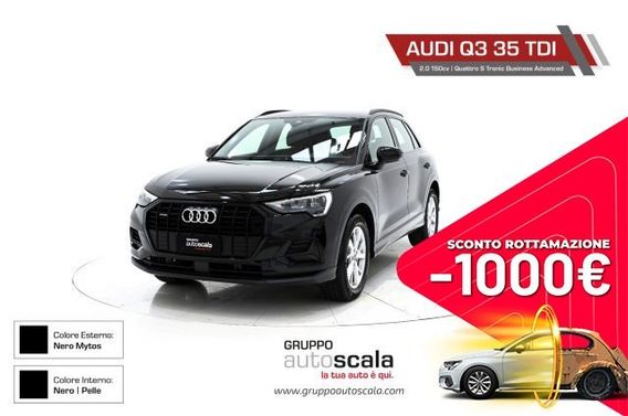 AUDI Q3 35 TDI Quattro S Tronic Business Advanced
