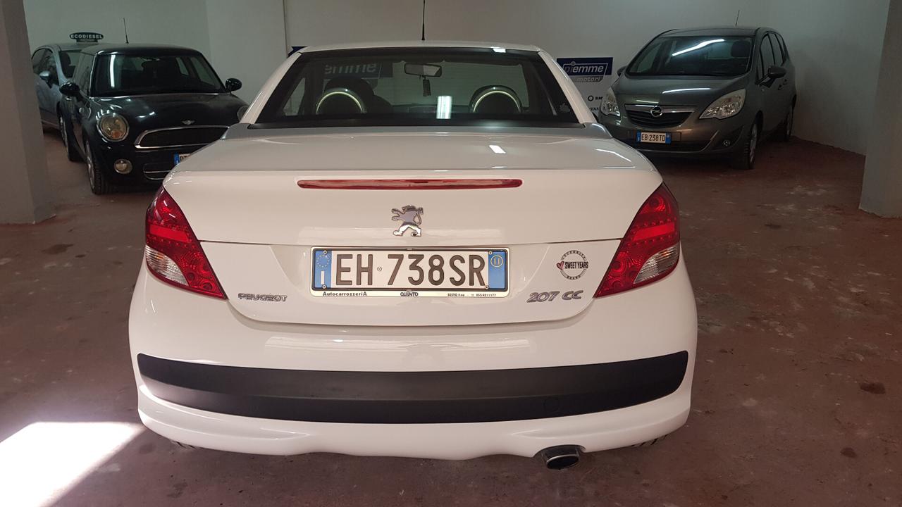 PEUGEOT 207 CABRIO 1.6 VTi 120CV 06/2011