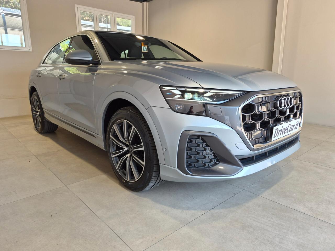 Audi Q8 45 TDI S LINE QUATTRO TIPTRONIC SOSPENSIONI ADATTIVE LASER C.21" APPLE CAR PLAY/ANDROID AUTO LUCI AMBIENTE PLUS 360°