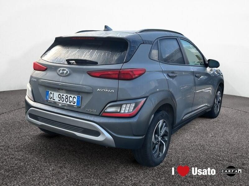 Hyundai Kona I 2021 1.6 gdi hev Xline Safety Pack 2wd 141cv dct
