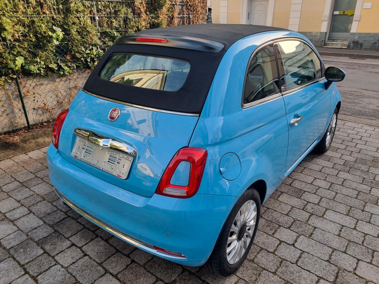 Fiat 500 C 1.2 Lounge anno2016 km58000 neopat