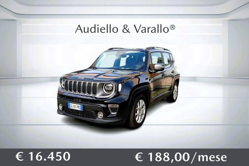 Jeep Renegade 1.0 T3 Limited + LED,FUNCTION, VISIBILITY PACK, REG. LOMBARE ELETTRICA+NAVI