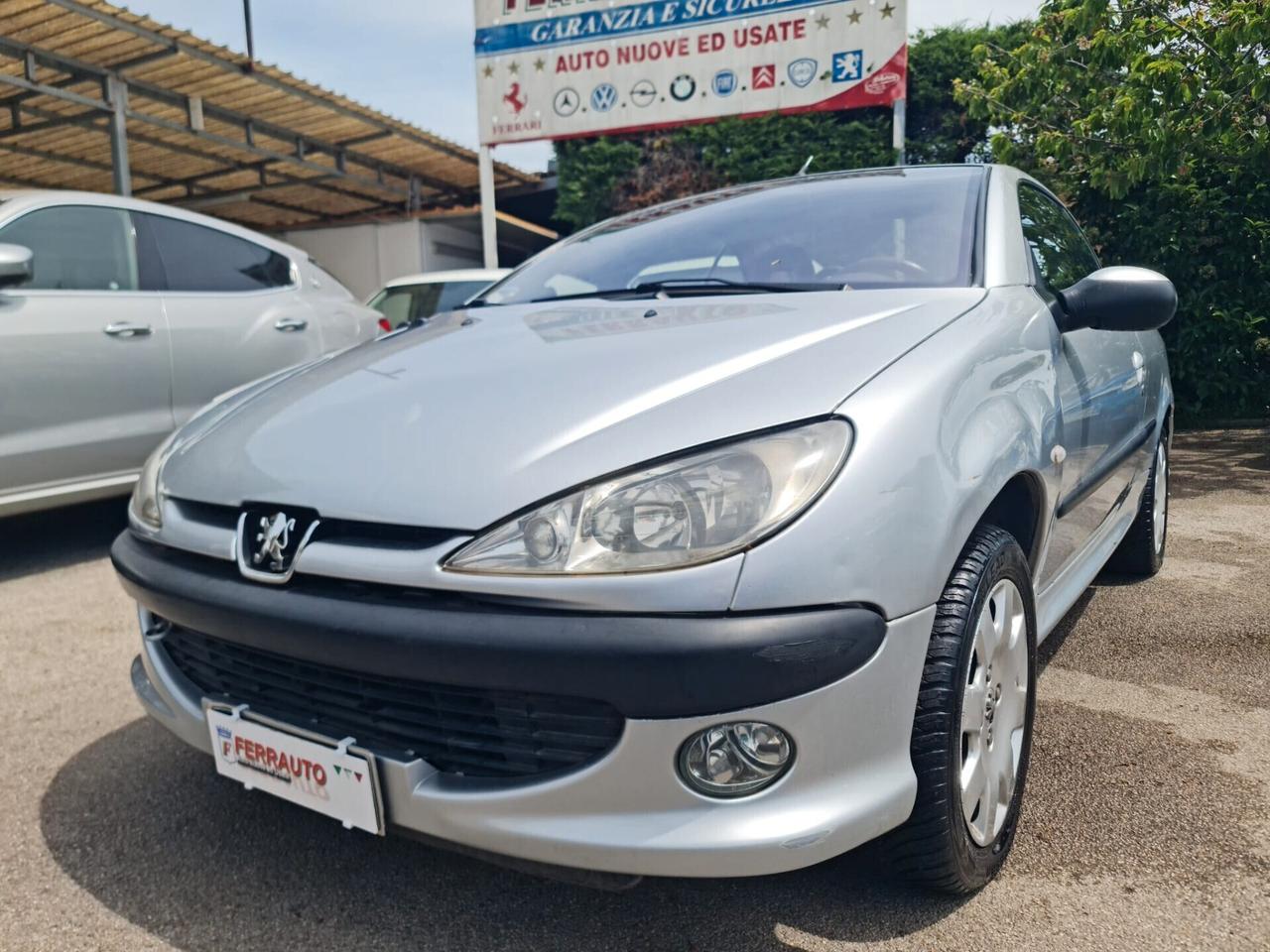 PEUGEOT 206 COUPE' CABRIOLET 1.6BENZINA 110CV PLUS