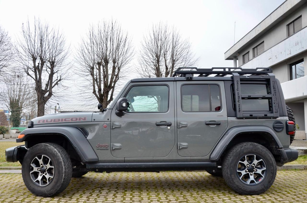 JEEP WRANGLER UNLIMITED 2.2 MJT RUBICON 200cv AUTO, SERVICE CERTIFICATI, UFF ITALIANA, PORTAPACCHI, PERMUTE