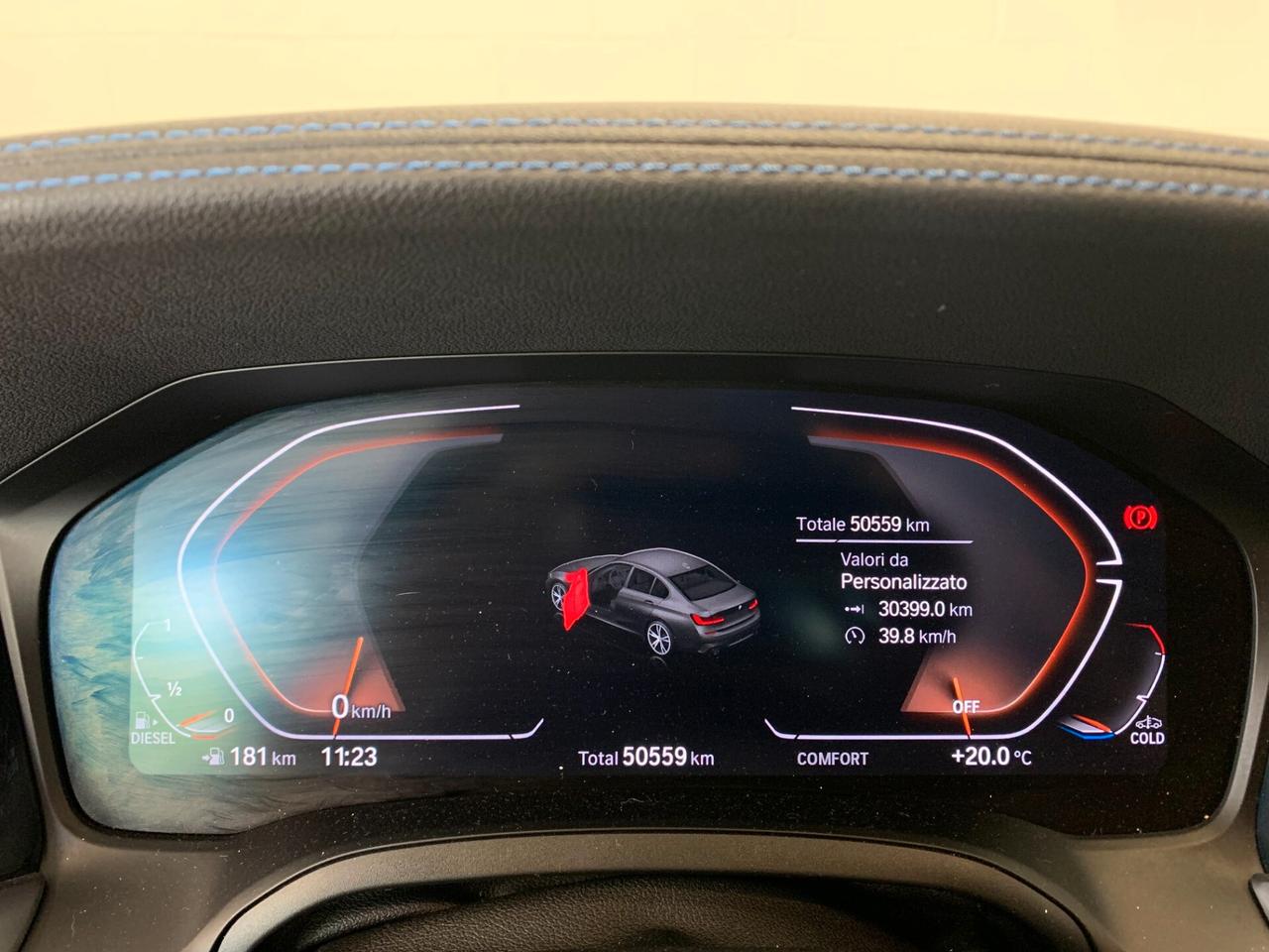 Bmw 320 Serie 3 G20 2019 Berlina 320d mhev 48V Msport auto
