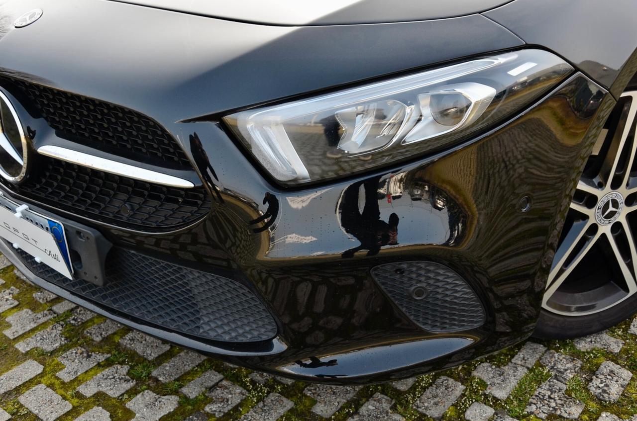 MERCEDES-BENZ A 200d SPORT NIGHT EDITION 150cv AUT, UFF ITALIANA, EURO 6D, NAVI, RETROCAMERA, FULL LED, 18", PERMUTE