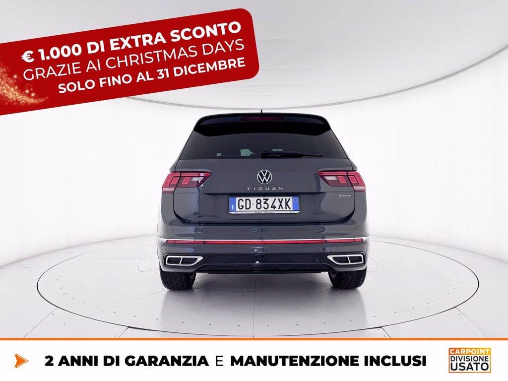 VOLKSWAGEN Tiguan 2.0 tdi r-line 4motion 150cv dsg del 2021