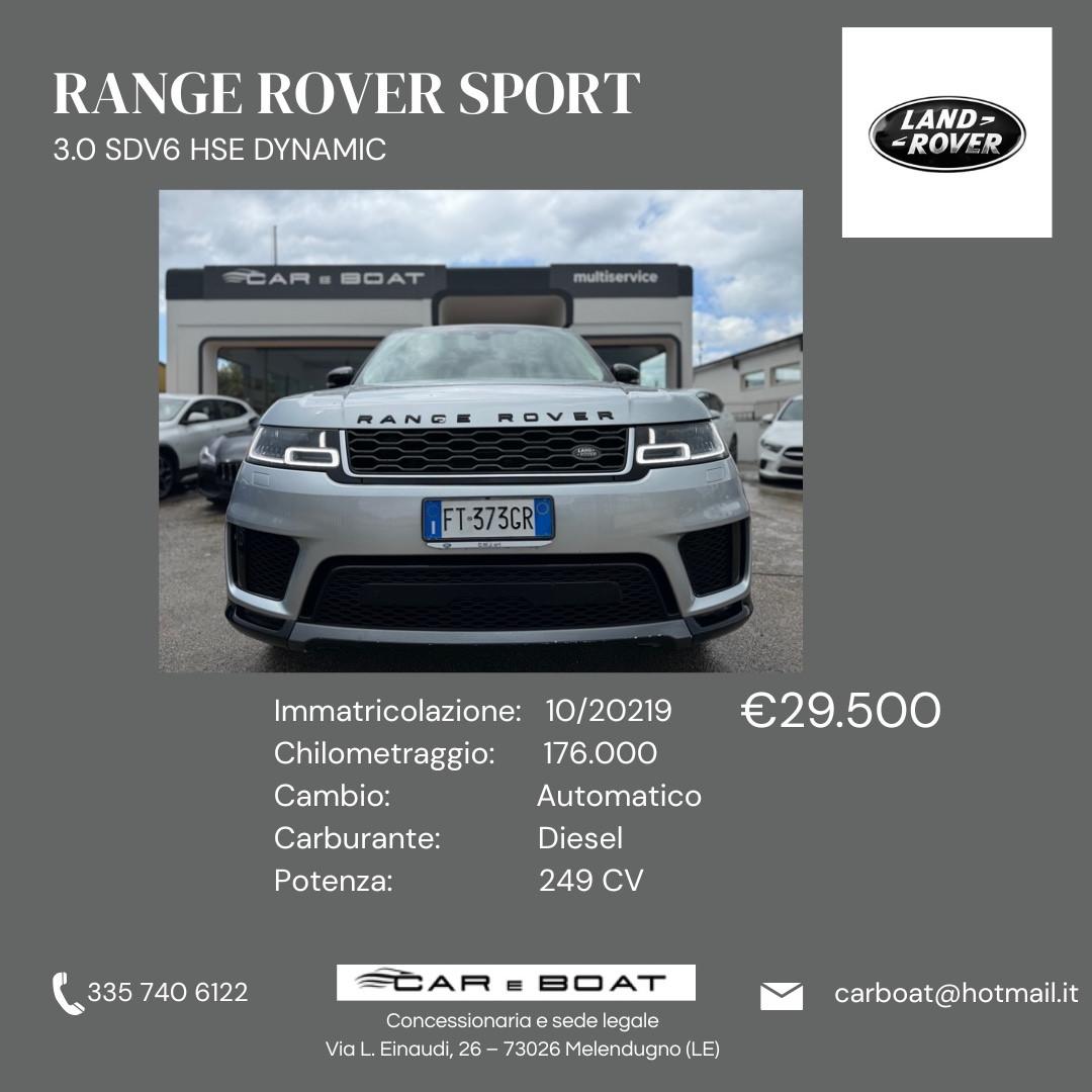 Land Rover Range Rover Sport Range Rover Sport 3.0 SDV6 249 CV HSE Dynamic