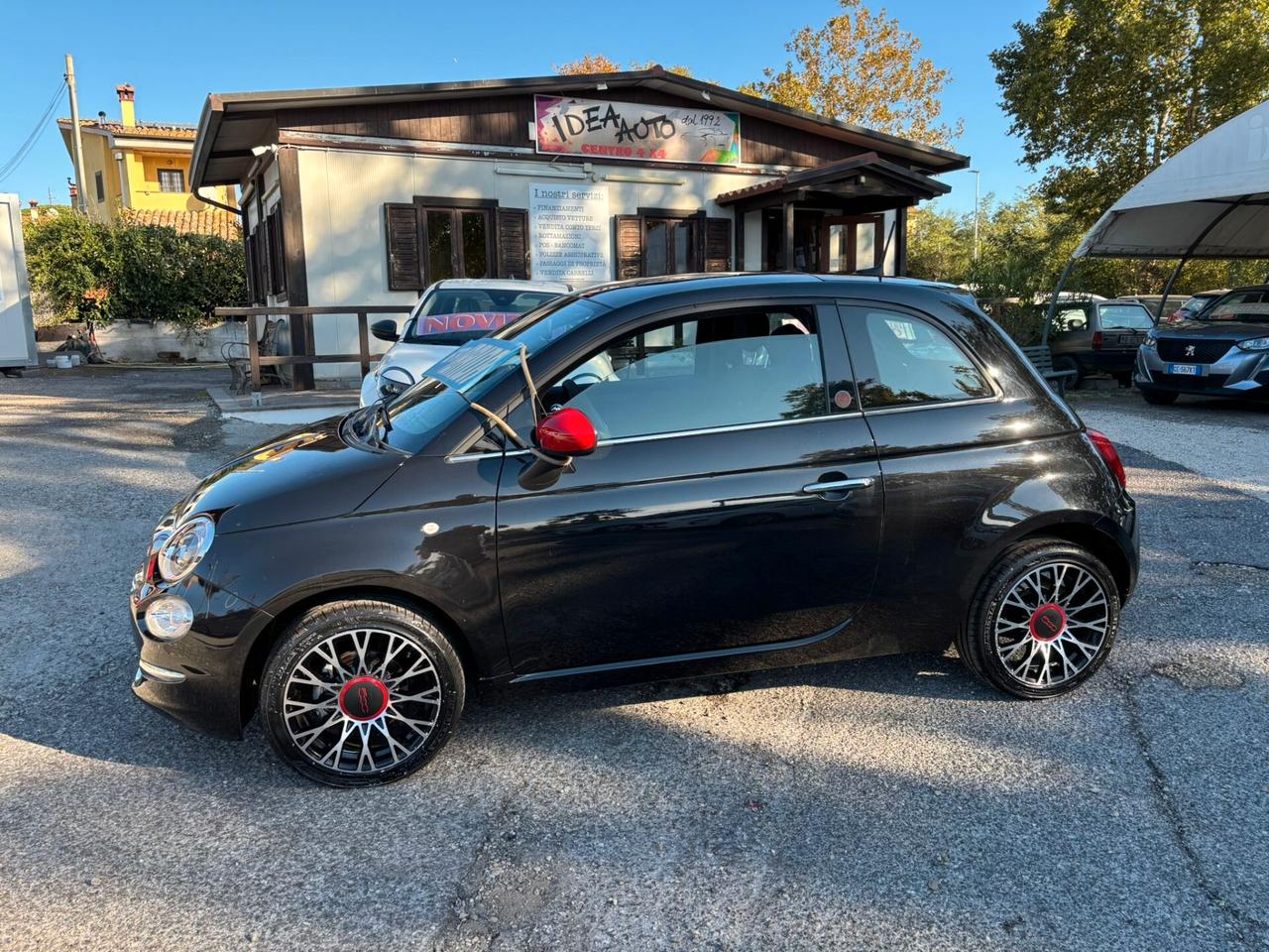 Fiat 500 1.0 Hybrid Red