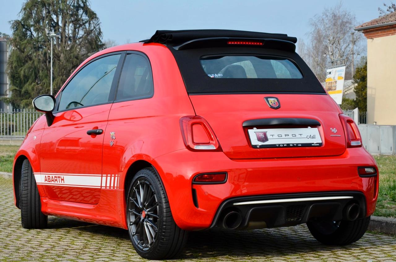 ABARTH 595C 1.4 T-JET ESSEESSE 180cv AUT, PARI AL NUOVO, UFF ITALIANA, AKRAPOVIC, SEDILI IN CARBONIO, 17", PERMUTE