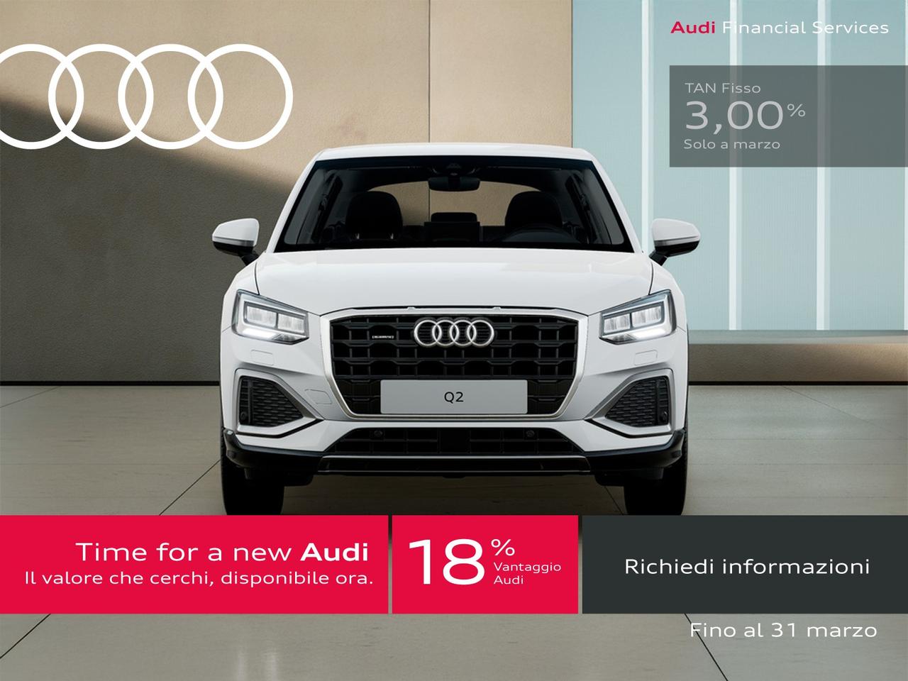 Audi Q2 35 2.0 tdi business advanced quattro s-tronic