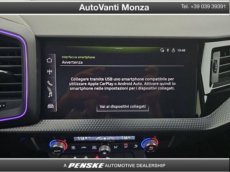 Audi A1 A1 allstreet 30 1.0 tfsi Identity Contrast 110cv