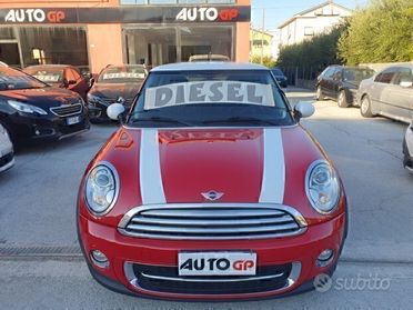 Mini 1.6 cooper d 110cv diesel automatica 2012