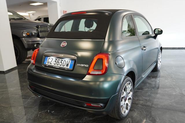 FIAT 500C 1.0 Hybrid Sport VERDE OPACO PORTOFINO / NEOP.