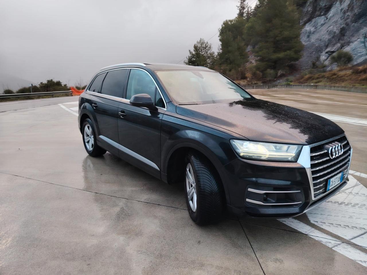 Audi Q7 3.0 TDI 272 CV 4x4-Tetto-Gancio-Xenon-7Posti-Pelle Tabacco-