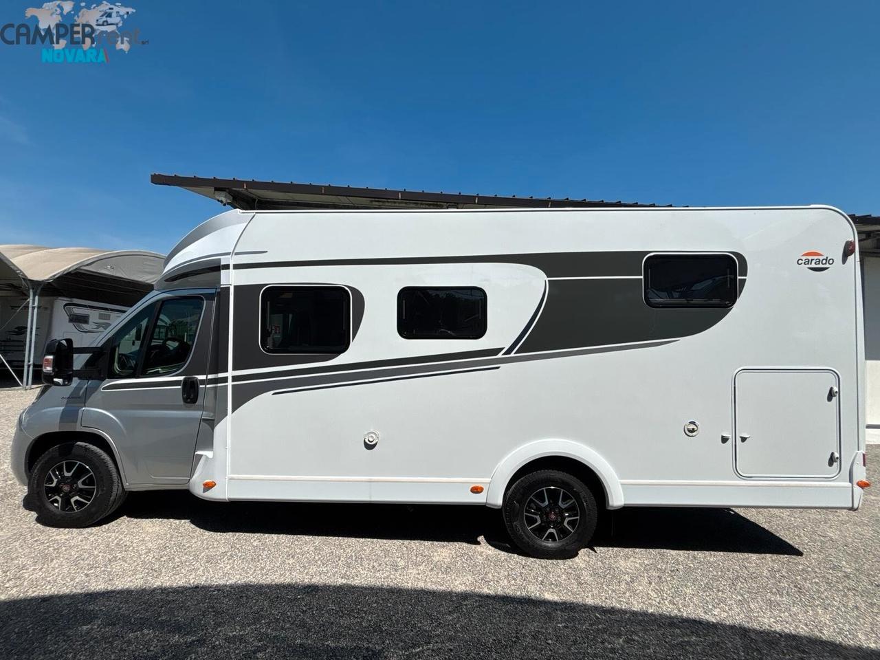 CARADO T447 EDITION 5 BY HYMER - SEMINTEGRALE CON LETTI GEMELLI IN CODA ED AMPIO GARAGE