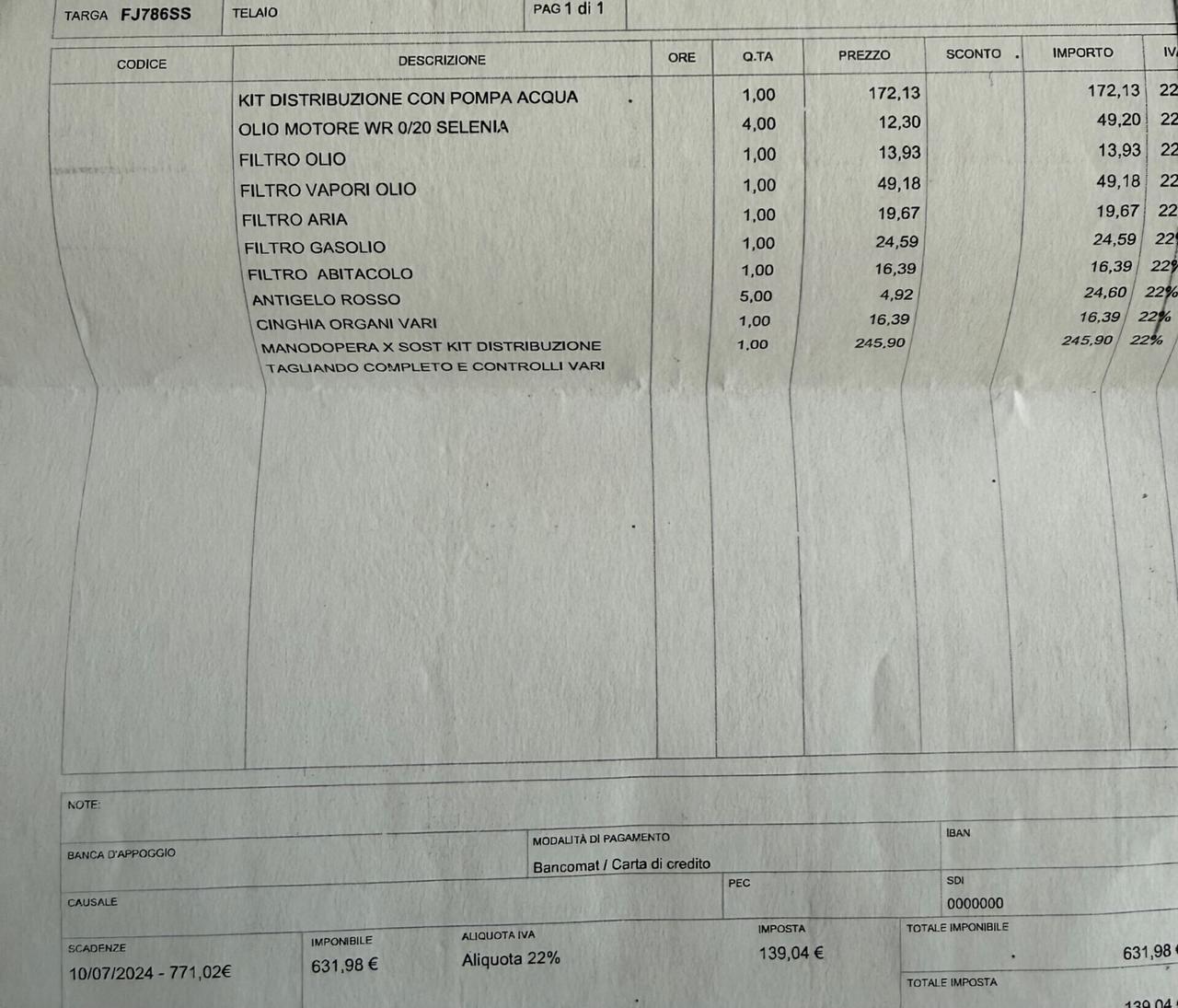 Alfa Romeo Giulia 2.2 Turbodiesel 150 CV
