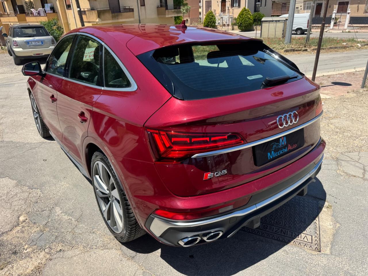 AUDI SQ5 SPORTBACK 341 CV RED METALLIC FULL IVA