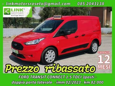 FORD Transit Connect 1.5 TDCi L1 3posti /doppie porte laterali / +Iva