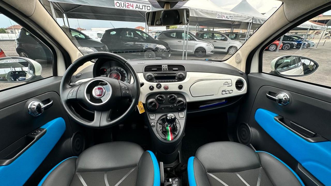 Fiat 500 1.2 SPORT/LOUGE GPL KM CERTIFICATI-UNICO PROPRIETARIO-BOMBOLA GPL CHE SCADE NEL 2031