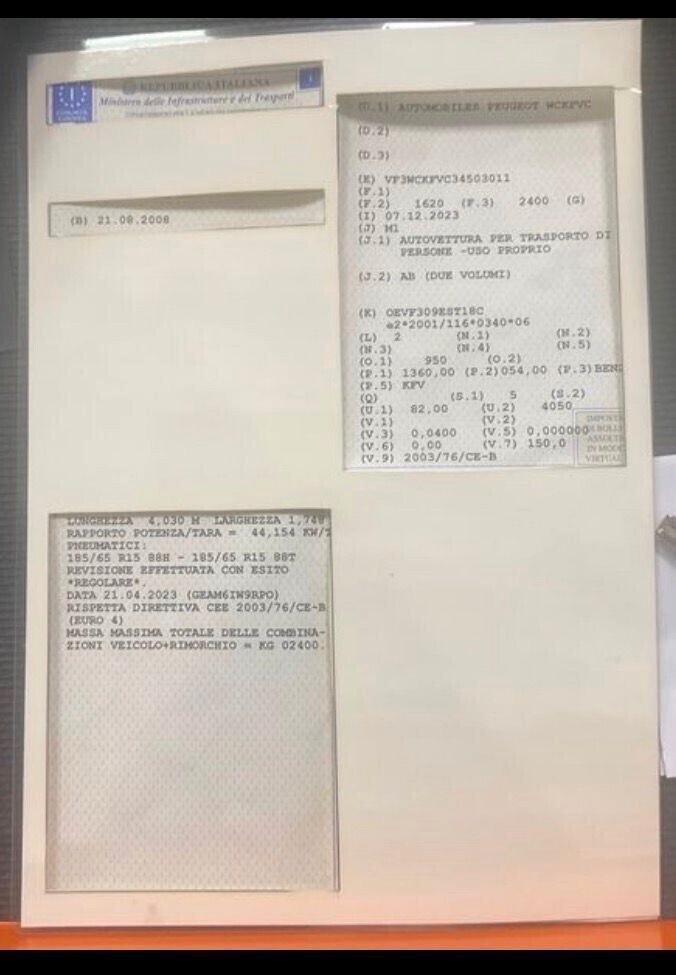 Peugeot 207 1.4 75cv Benzina Euro4 - NEOPATENTATI